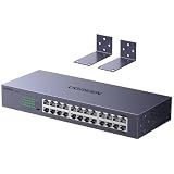 UGREEN 24 Port Gigabit Switch, Rackmount 4 Mode Plug & Play Ethernet Switch