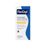 PanOxyl PM Overnight Spot Patches, Advanced Hydrocolloid Healing Technology, Fragrance Free, 40 Count Pack of 1