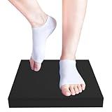 MBKHFLL Exercise Balance Pad，Balance Foam Mat for Physical Therapy Equipment & Strength Stability Training, Slip Resistant Foam Mat for Yoga, Pilates, Meditation，Gardening knee pads (black)
