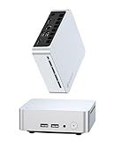 Getorli Mini PC Ryzen 5 3550H (Up to 3.7GHz), 16GB DDR4 512GB NVMe SSD Desktop Computer, Support Triple Display 4K, WiFi 6, BT 5.3, Gigabit LAN, Mini Desktop Computer for Office, Home, Study