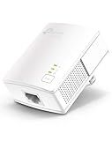 TP-Link AV1000 Powerline Ethernet Adapter - Nano Size, Gigabit Port, PlugPair&Play, Ethernet Over Power, Power Saving Mode, Network Adapter, 𝐀𝐝𝐝-𝐨𝐧 𝐔𝐧𝐢𝐭 (TL-PA7017)