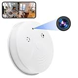 eovas Security Camera Smoke The Detector Camera 1080P WiFi Indoor Camera Hidden Camera with Night Vision and Motion Detection Real-Time Spy Camera for Home Office Safety
