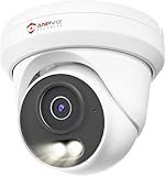 Anpviz 4K 8MP PoE Camera, Turret Security IP Camera Outdoor, AI Human Vehicle Detection, 100FT Smart Dual Light Color Night Vision, Built-in Mic, IP66 Waterproof, Full Metal, NDAA Compliant (U Series)