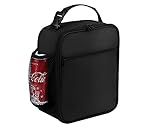 ZM-YOUTOO Lunch Box for Men - Reusable Lunch Bag Men Adult Women- Insulated Small LunchBox (Black