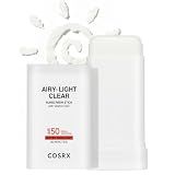 COSRX Airy-Light Clear Sunscreen Stick with Vitamin E&C, SPF 50, 0.67 oz