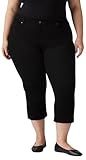 Levi's Women's 311 Shaping Capri Jeans (Also Available in Plus), (New) Soft Black, 33