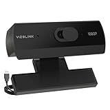 VIZOLINK 1080P Webcam with Built-in Microphone, W2N Web Cam, Privacy Cover, 75° FOV, Noise Cancellation, Plug & Play Web Camera for Computer, USB Webcam for Pc, Laptop, Desktop, Mac