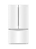 Winia WRFS26ABWD French Door Non-Dispenser Refrigerator, 26.1 Cu.Ft, White