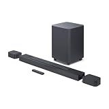 JBL Bar 800-5.1.2-Channel soundbar with Detachable Surround Speakers and Dolby Atmos®, 10” Wireless subwoofer, Built-in Wi-Fi with AirPlay, Alexa Multi-Room Music and Chromecast (Black)