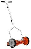 American Lawn Mower 1204-14 14-Inch 4-Blade Push Reel Lawn Mower, Red