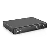 ANNKE 12MP 8 Channel NVR for Home Security Camera System, No HDD, Black