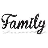 ADDMES Wooden Home wall decoration signs, Pantry, Kitchen Sign, Laundry, Bathroom, Sweet Dreams Sign Decor for kitchen, bedroom, pantry, bathroom (Family)