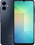 Samsung Galaxy A06 4G LTE (64GB + 4GB) Latin Version SM-A065M/DS Factory Unlocked 6.7" Dual Sim 50MP Dual Cam (Case Bundle) - (Black)