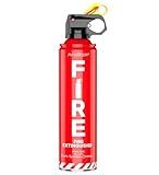 Fire Extinguisher Emergency Survival Kits with Installation Bracket,1pack,erosol,Water-Based A, B, C, K Extinguisher with 6-Year Warranty and Easy Storage.MSWJ-500C.