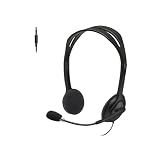 Logitech H111 Stereo Headset with 3.5 mm Audio Jack - Black