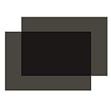 Polarized Film Sheets 2 PCS 7.8x11.8inches/20x30cm Adhesive Polarizer Linear Polarizing Filter for Screen Educational Physics
