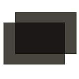 Polarized Film Sheets 2 PCS 7.8x11.8inches/20x30cm Adhesive Polarizer Linear Polarizing Filter for Screen Educational Physics