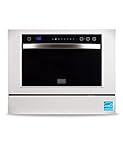 BLACK+DECKER Countertop Dishwasher, Energy Star Certified, BCD6W, White
