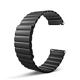 PFCT-U Magnetic Watch Band, Silicone Watch Strap 20mm 22mm Smartwatch Bands, Quick Release Wristband Adjustable Magnetic Closure Women Men Watch Belt Replacement for Galaxy Gear S2 S3 GT2 Fenix 5S Plus