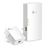 TP-Link Powerline Wi-Fi 6 Extender TL-WPA7817 KIT - Includes AV1000 Powerline Ethernet Adapter and AX1500 Dual-Band Wi-Fi Extender - Gigabit Ethernet Network Port, EasyMesh,Plug, Pair, and Play