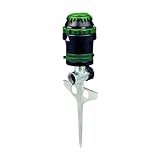 Orbit 58573N H2O-Six Gear-Drive Sprinkler on Metal T-Spike