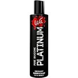 Wet Platinum Silicone-Based Personal Lubricant | Ultra Smooth, Super Slick, Hypoallergenic, Long-Lasting Performance, Waterproof Formula| Lube for Men, Women & Couples, 3 fl oz