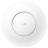 Cudy AC1200 Gigabit Wireless Access Point, Gigabit RJ45, Business WiFi Solution w/Mesh Support, Beamforming, Seamless Roaming, MU-MIMO, PoE or DC Powered, 12V DC Power Adapter Included, AP1300