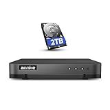ANNKE 16CH 1080P Lite Hybrid 5-in-1(TVI/AHD/CVI/CVBS/IPC) CCTV DVR, Motion Detection, H.265+ Security 16 Channel Surveillance Digital Video Recorder with 2TB Hard Drive, Easy Remote Access