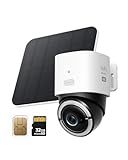 eufy Security 4G LTE Cam S330, 4K Cellular Solar Security Cameras Wireless Outdoor, Pan and Tilt, 4G and Wi-Fi Duo-Mode, AI Tracking, with SIM Card and 32GB SD Card, No WiFi, No Problem