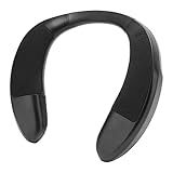 Neckband Bluetooth Speaker, Stereo Sound Multifunction Hands Wearable, 3D Surround Ergonomic Design Clear Calls Lightweight for Outdoor Cycling