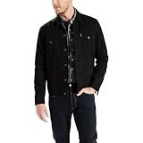 Levi's Men's Trucker Jacket Outerwear, -larimar/black/stretch, S
