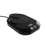 Coffee Mug Warmer for Desk, Electric Coffee Cup Warmer with 3-Temp Settings, Smart Coffee Warmer for Desk Auto Shut Off Timer, Cup Warmer for Desk with TEM/TIME Display, Wax Warmer, Good Gift