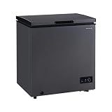 Frigidaire Chest Deep Freezer, 5 Cu. Ft. Capacity, Granita Rugged Design-Adjustable Thermostat-Removable Vinyl Coated Wire Basket-Easy Defrost Drain