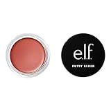 e.l.f. Putty Blush, Creamy & High-Pigment Formula For A Natural Glow, Delivers A Semi-Matte & Powder Finish, Vegan & Cruelty-Free, Bali