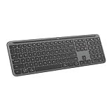 Logitech Signature Slim K950 Wireless Keyboard, Sleek Design, Switch Typing Between Devices, Quiet Typing, Bluetooth, Multi-OS, Windows, Mac, Chrome - Graphite