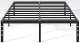 NEW JETO Metal Bed Frame,Full Size Bed Frame with Storage Space,18 Inch
