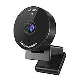 EMEET 1080P Webcam - USB Webcam with Microphone & Physical Privacy Cover, Noise-Canceling Mic, Auto Light Correction, Fixed Focus, C950 Ultra Web Cam w/ 70°View for Meeting/Online Classes/Zoom/YouTube