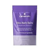 Lansinoh Sitz Bath Salts, Postpartum Essentials, and Hemorrhoid Treatment, Epsom Salt Bath Soak with Lavender Oil, Frankincense and Aloe Vera, 10 Ounce