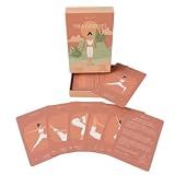 Yoga Cards for Adults, 40-Piece Mindful Movement & Pose Practice Deck