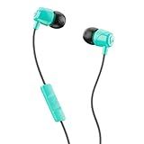 Skullcandy Jib Wired Earbuds with 3.5mm AUX Plug, Noise Isolating Fit, in-Line Microphone Call and Track Control, Convenient for Travel - Miami