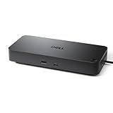 Dell Pro Dock WD25 - USB Type-C with DP Alt Mode Connector, DisplayPort/HDMI/USB 3.2 Gen2 Connectivity, Up to 100-Watt Power delivery - Black