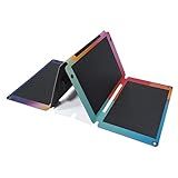 30W Solar Panel Charger,25.4% High Efficiency Portable Solar Charger with USB & Type-C,Shingle Tech Foldable Solar Panel for iPhone,iPad,Camping Essentials,Emergency Supplies,Gradient Color