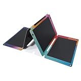 30W Solar Panel Charger,25.4% High Efficiency Portable Solar Charger with USB & Type-C,Shingle Tech Foldable Solar Panel for iPhone,iPad,Camping Essentials,Emergency Supplies,Gradient Color