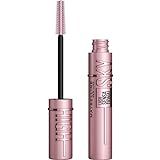 Maybelline Lash Sensational Sky High Washable Mascara Makeup, Volumizing, Lengthening, Defining, Curling, Multiplying, Buildable Formula, Blackest Black, 1 Count