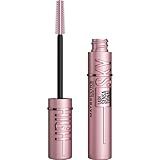 Maybelline Lash Sensational Sky High Washable Mascara Makeup, Volumizing, Lengthening, Defining, Curling, Multiplying, Buildable Formula, Blackest Black, 1 Count
