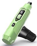 YABIFE 7-Speed Pet Nail Grinder with Light – Heavy Duty, Whisper Quiet Nail Trimmer for Dogs, Cats, Birds & Small Animals – Single-Handed Operation