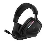 Corsair Void v2 Wireless Gaming Headset with Bluetooth for PC, PS5, PS4, Switch, Mobile – Dolby Atmos, 70 Hr Battery, Dual Wireless, Lightweight, Fast Charging – Carbon