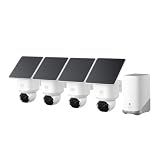 eufy Security SoloCam E42, 4-Cam Kit, 4K Solar Security Camera