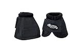 Weaver Leather Ballistic No-Turn Bell Boots, Black, Medium