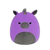 Squishmallows Original 14in Velocity The Purple and Black Unicorn – Official Jazwares Plush (Large)